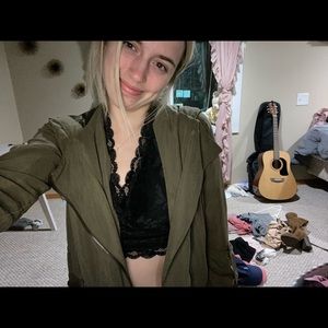 army green jacket boutique